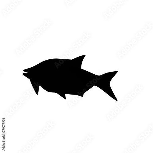 Salmon Fish Silhouette