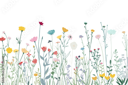 Nature's Nectar: Vector Field Flowers