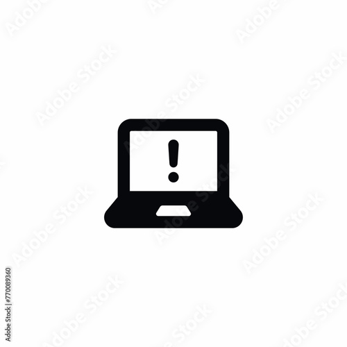 Laptop Issue Error Bug icon
