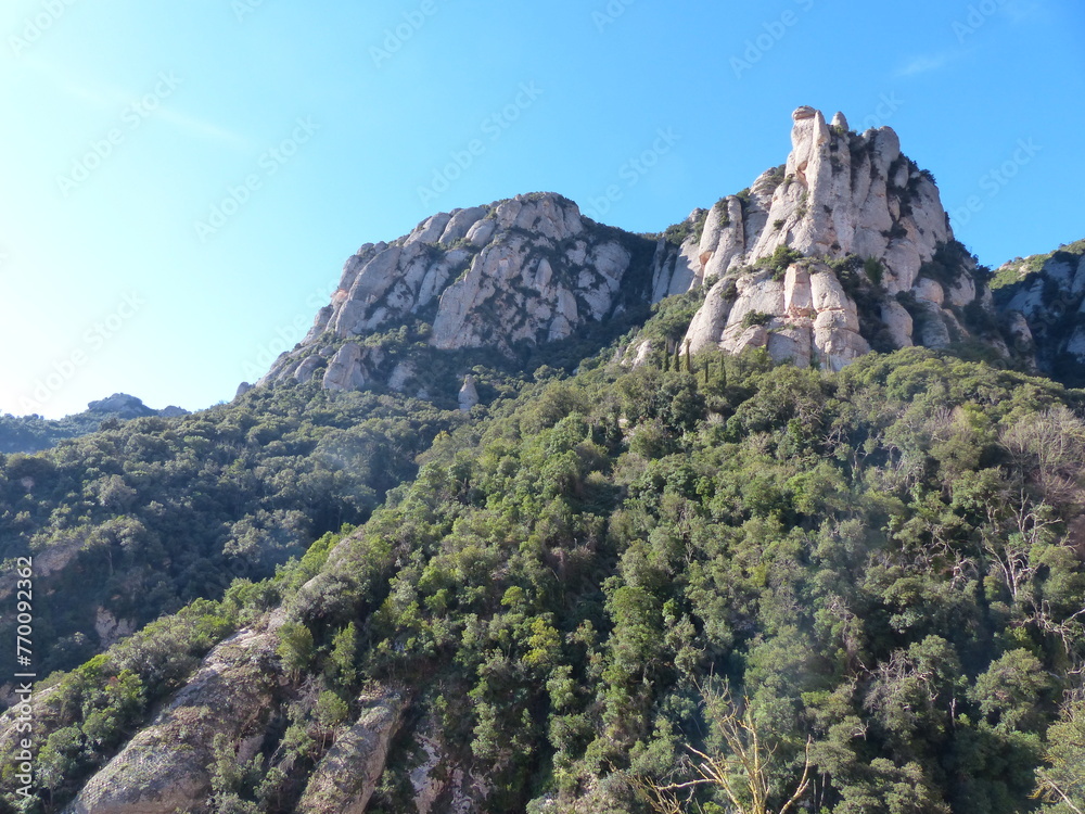 Montserrat à Barcelone Espagne