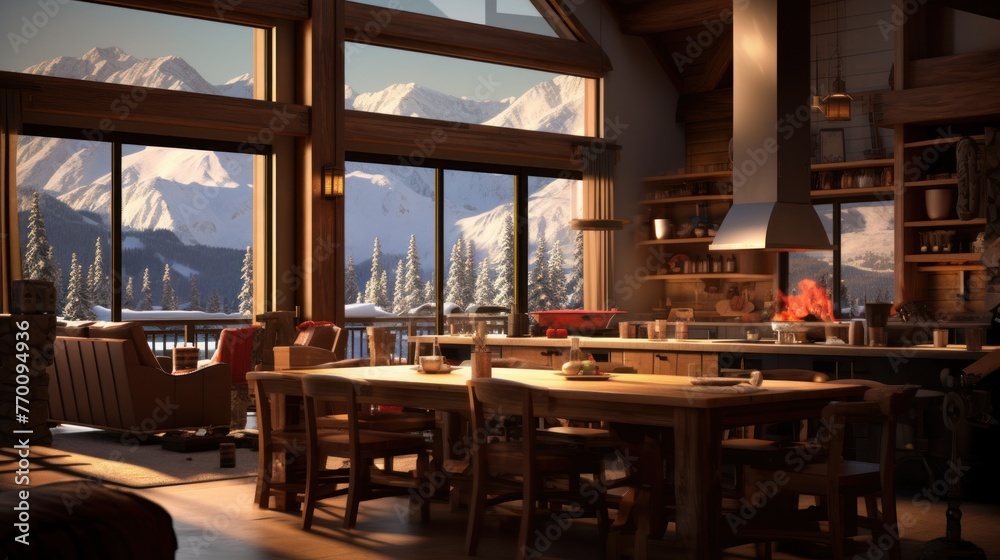 Snowboarder's Hot Cocoa Haven
