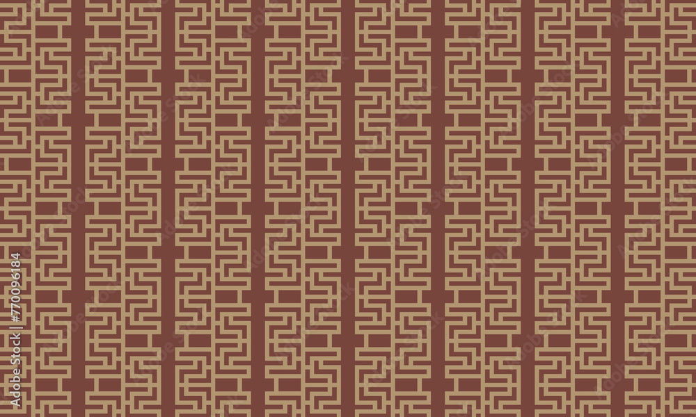 Infuse your designs with earthy elegance using this captivating brown geometric pattern.