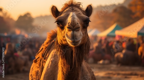 Camel at Pushkar Mela photo
