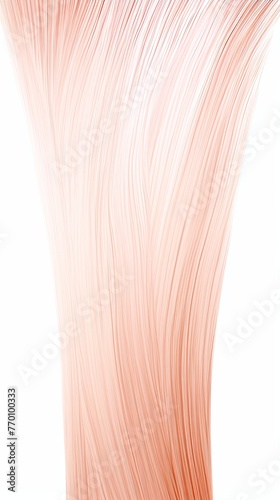 Rose Gold thin barely noticeable paint brush lines background pattern isolated on white background
