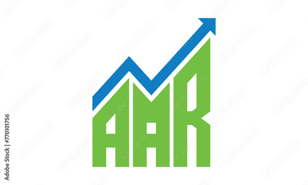 AAR financial logo design vector template. AAR financial logo design vector template.