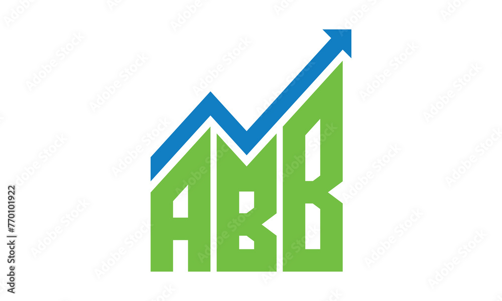 ABB financial logo design vector template. ABB financial logo design vector template.