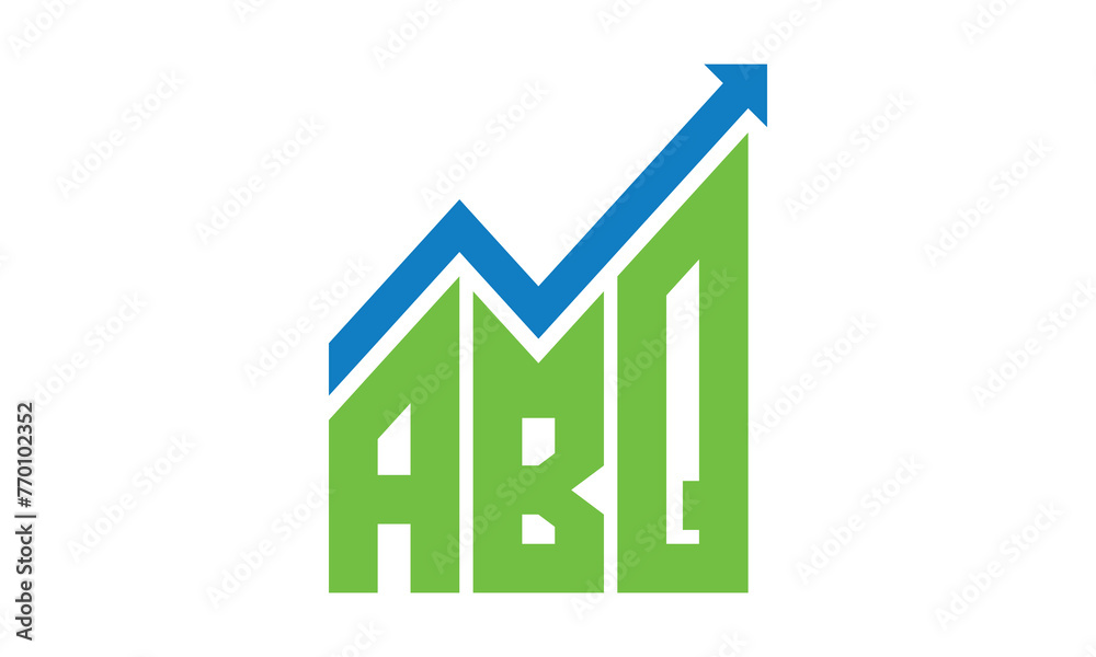 ABQ financial logo design vector template. ABQ financial logo design vector template.