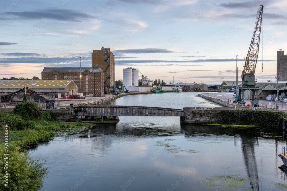 Fototapeta premium Sharpness docks