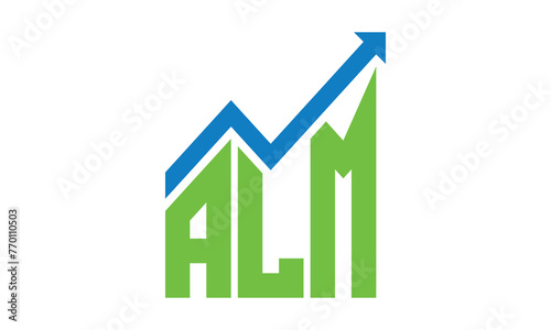 Free Download ALM financial logo design vector template.	 - GFXLoad