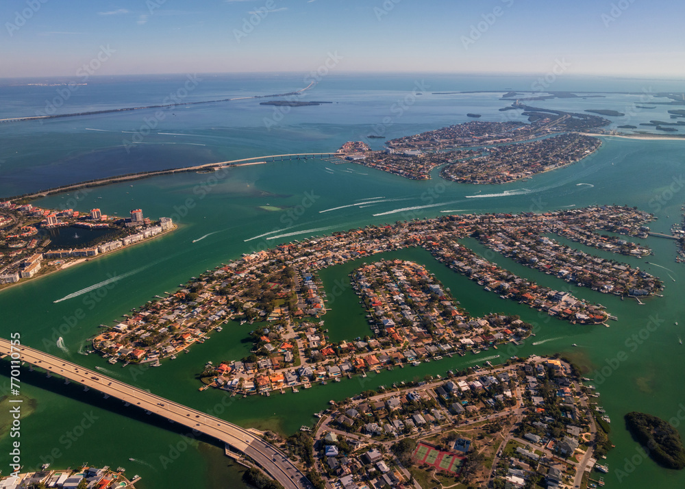 Fototapeta premium Saint Petersburg Florida from Air