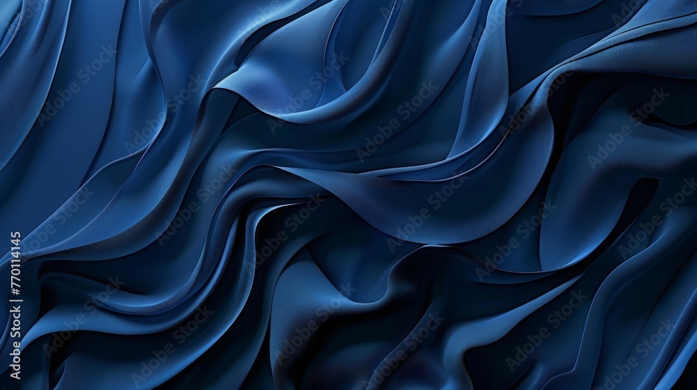 Fototapeta premium Abstract navy blue background, copy and text space, 16:9