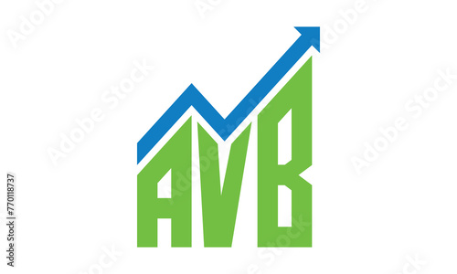 Free Download AVB financial logo design vector template.	 - GFXLoad