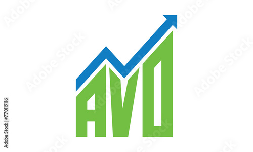 AVO financial logo design vector template. Free Download AVO financial logo design vector template. - GFXLoad