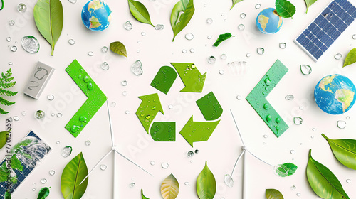 Environmental Conservation Symbols and Icons