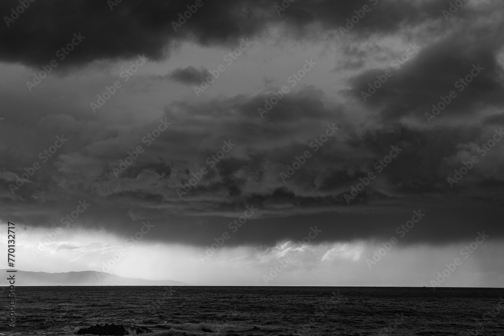 An afternoon of stormy weather on the Cantabrian coast!