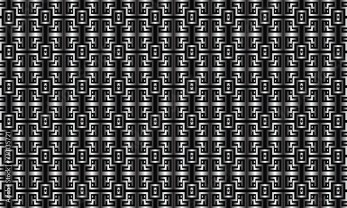 Elevate your designs with a touch of modern elegance using this captivating silver geometric pattern.
