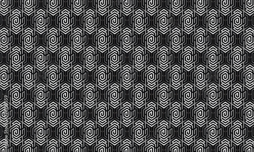 Elevate your designs with a touch of modern elegance using this captivating silver geometric pattern.