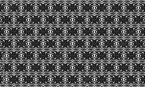 Elevate your designs with a touch of modern elegance using this captivating silver geometric pattern.