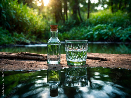 Vida Líquida: O Prazer e a Vitalidade de Beber Água Fresca