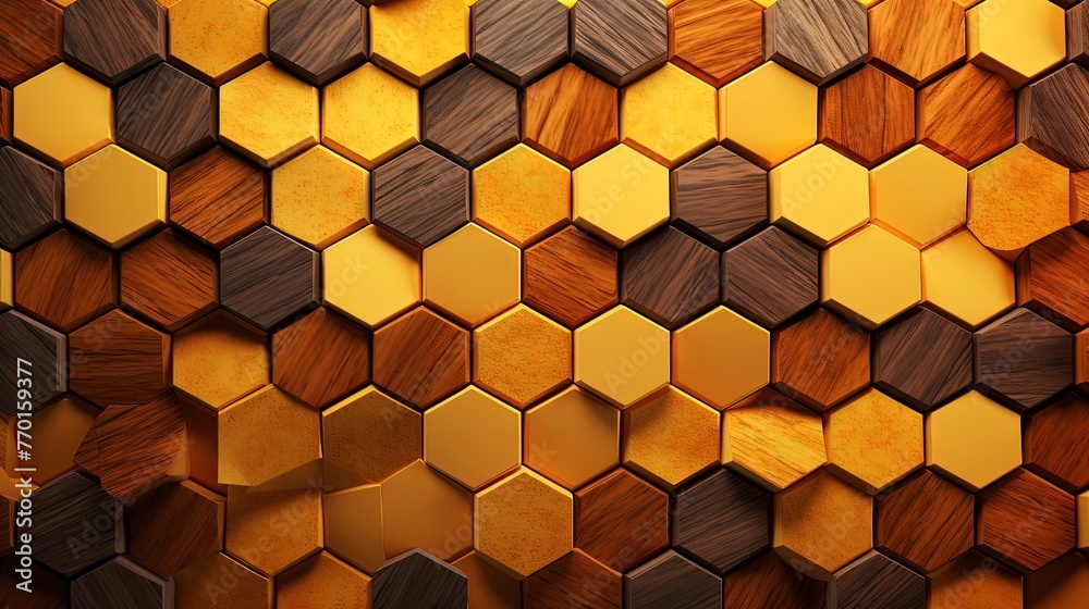 a background with hexagonal tiles arranged in a honeycomb pattern a background with hexagonal tiles arranged in a honeycomb pattern