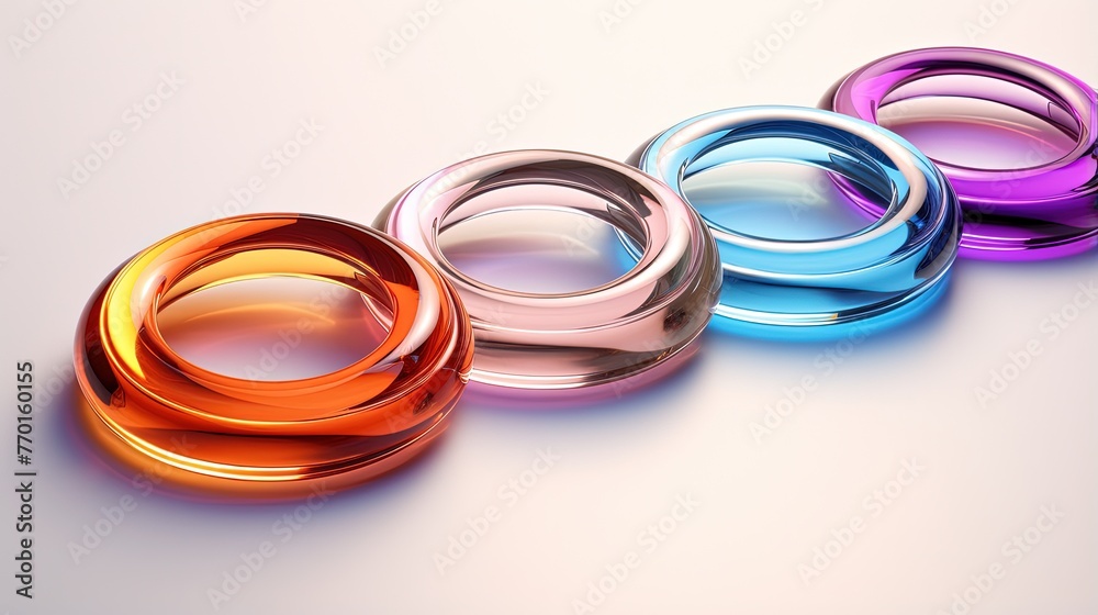 circular rings with a gradient color scheme transitioning smoothly and harmoniously circular rings with a gradient color scheme transitioning smoothly and harmoniously