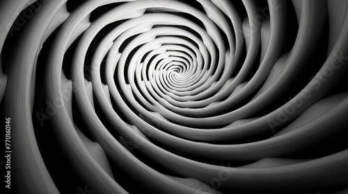 Wallpaper Mural circular rings forming a mesmerizing vortex drawing attention towards the center Torontodigital.ca