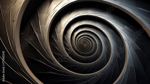 spiral curves with a dynamic motion