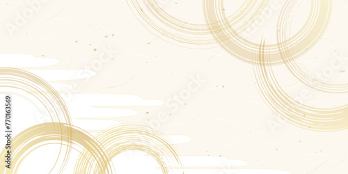 筆のテクスチャの和風背景