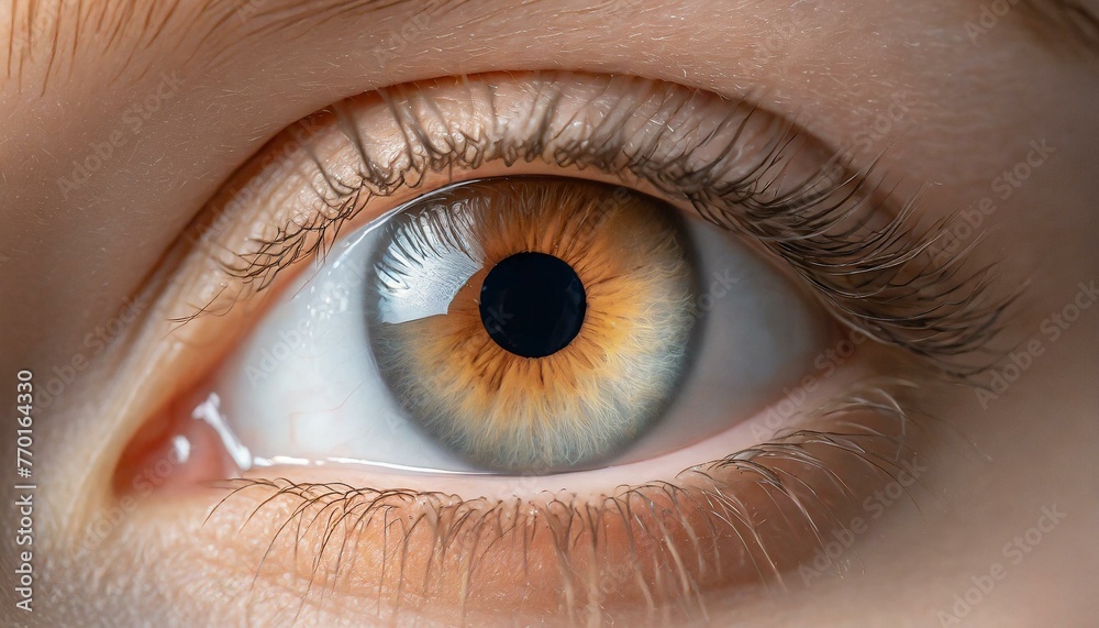 Fototapeta premium close up of an eye