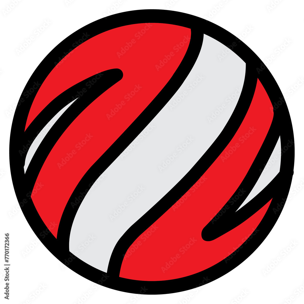 Ball vector icon isolated on transparent background Ball vector icon isolated on transparent background