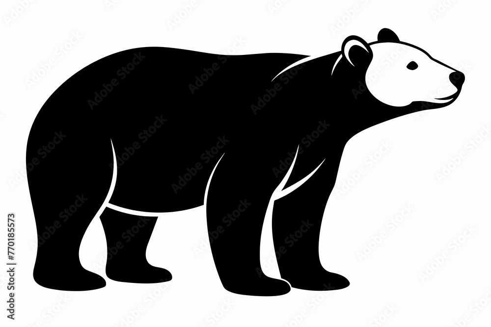 polar-bear-black-silhouette-with-white-background.