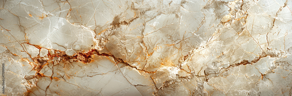 A highresolution texture of marble, featuring a rich palette with warm tones and subtle veins. Created with Ai
