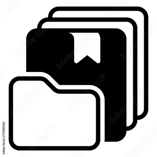 insight icon, glyph icon style