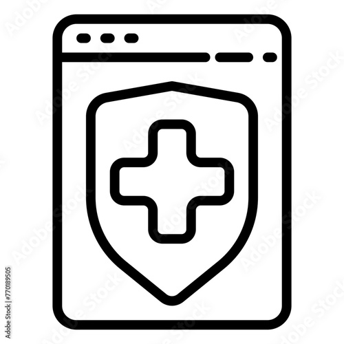 Agile icon, line icon style