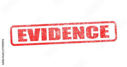 evidence stamp for file