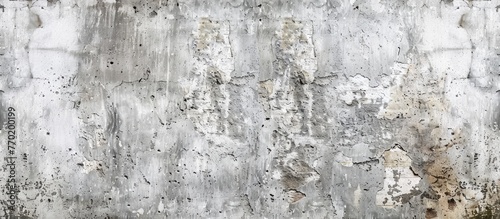 Abstract worn cement wall with a grey textured appearance