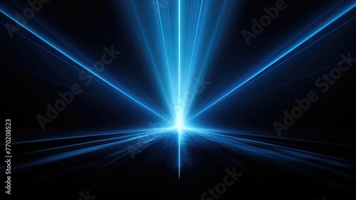 blue laser light show background