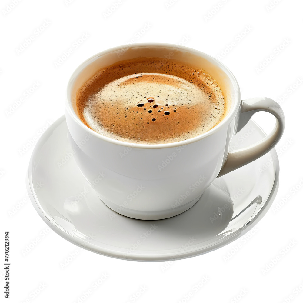 Yummy Coffee Dives isolated on white background Yummy Coffee Dives isolated on white background