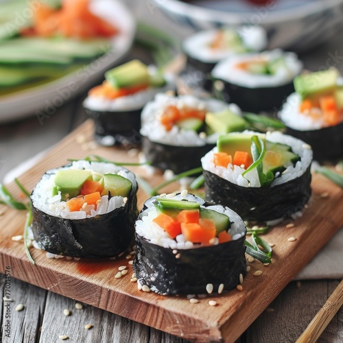 Fiber-rich sushi