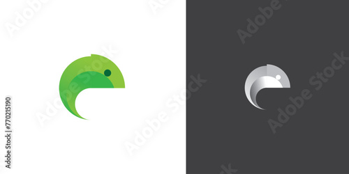 chameleon logo design