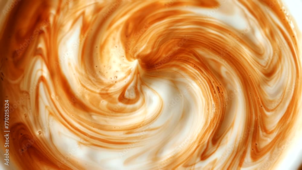 Liquid Comfort: Coffee Swirling in the Warmth of the Cup