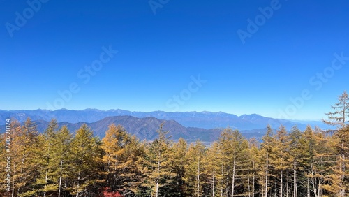 富士からの眺め　日本アルプス
View from Fuji, Japanese Alps