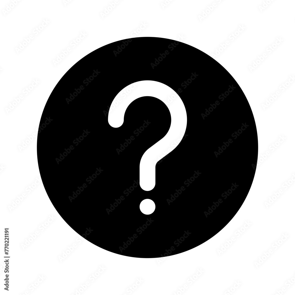 question glyph icon question glyph icon