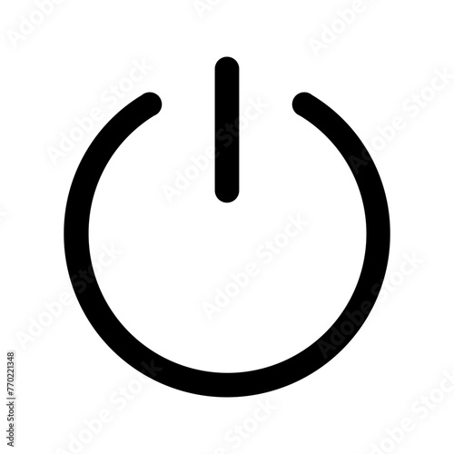 power glyph icon