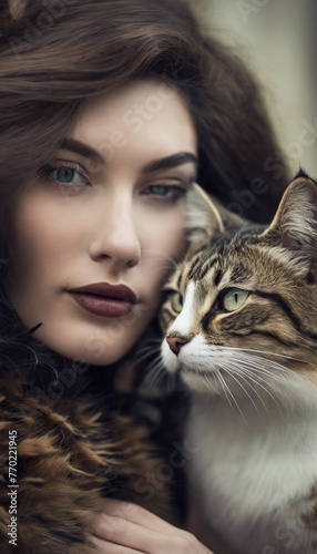 Feline Fusion Exploring Human Cat Hybrids in Fantasy and Fiction photo