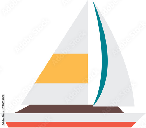 sail boat illustration