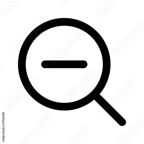 zoom out line icon