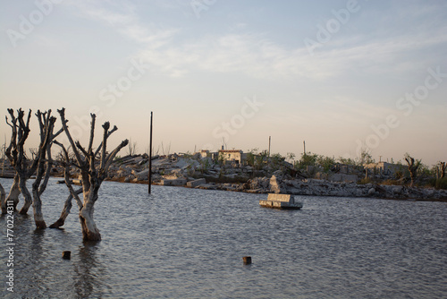 Ruinas de Epecuen, Buenos Aires, Argentina photo