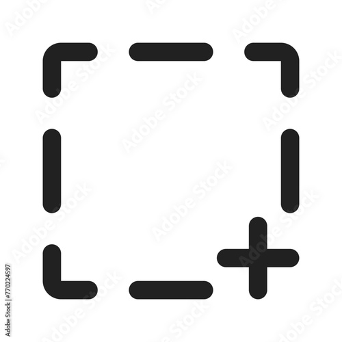 Fotografía screenshot line color icon