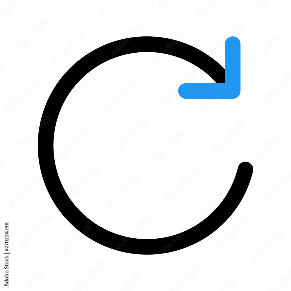 refresh line color icon refresh line color icon